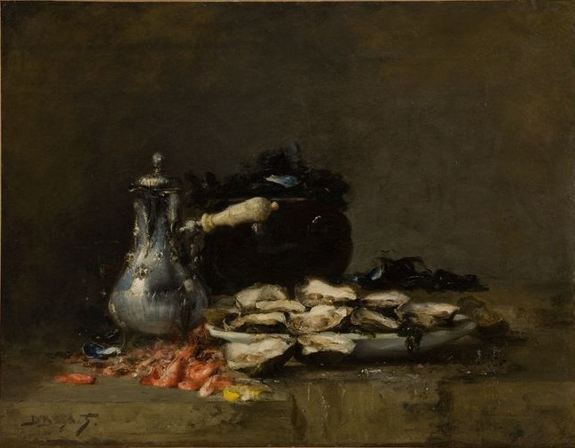 Nature morte aux huîtres